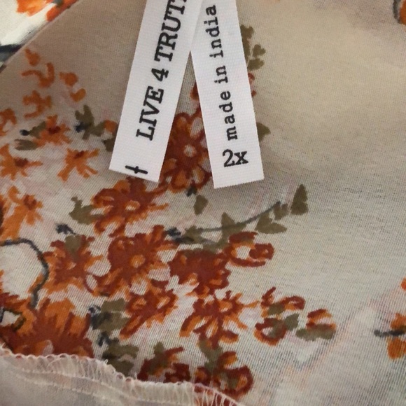 Women’s fall  Open front long floral kimono cardigan topper - Picture 11 of 12